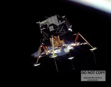 11X14 NASA PHOTO  APOLLO 11 LUNAR MODULE EAGLE IN LANDING CONFIGURATION (EP-233) picture