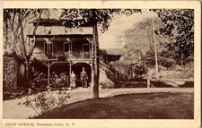 [72F] Postcard 1914 Post Office Tomkins Cove NY picture