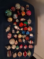 VINTAGE CHRISTMAS ORNAMENTS picture