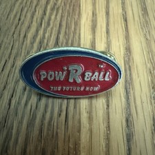 Pow R Ball The Future Now Pin Lady Hawk VTG Proven Self Defense Ammo Brand picture