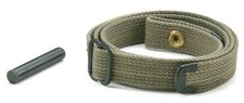 USGI WW2 .30 M1 Carbine Sling and Oiler Dark OD Green picture