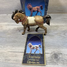 Fontanini The Black Horse #72528 Heirloom Nativity Collection w/ Card VTG 1992 picture