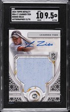 2024 TOPPS ROYALTY ROOKIE RELIC LEARNER TIEN SGC 9.5 picture