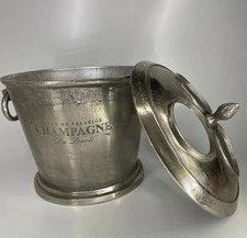 Wine Cooler Cuvee De Prestige Champagne Du Louuis Ice Silver Bucket Planter picture
