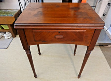 Vintage SINGER  Sewing Machine Cabinet No. 40 - Fits 15,  66,  127,  201  others picture
