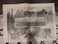 Harper’s Weekly April 23 1887 – Prairie Letter-Box, Denver Centerfold, Remington picture