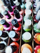 Brucci, Chelsea, Jade, CM Le Chat, Sation -vintage nail polish bottles- choose picture