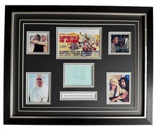 Peter O’Toole Lawrence Of Arabia Signed Framed 16” X 12” Double Mounted Display picture