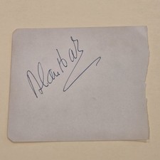 Alan Hale Sr Signed Page Autograph Auto Actor Robin Hood It Happened One Night picture
