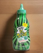 Heinz EZ Squirt Blastin' Green Ketchup sealed bottle vintage 24 oz Brand New picture