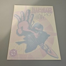 DC Comics Starman On Sale Here Store Window Static Cling Promo Decal Vintage 96' picture
