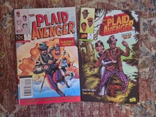 The Plaid Avenger No. 1 & 2 2008, 2009 feat. Vladimir Putin by John Boyer picture