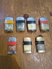 Vintage Scripto VU Lighter Sexy Girl Lot Of 7 Mixed Designs  picture