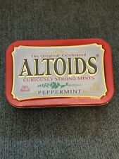 Altoids Tin Peppermint Embossed 1.76 oz EMPTY picture