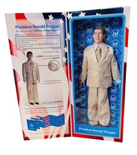 Toy Presidents Ronald Reagan 2003 Talking Action Figure Doll NEW IN BOX picture