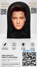 Elvis Presley Breathable Mesh Face Mask Shiesty Balaclava Halloween Party Prop  picture