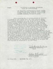 QUEENS NY ROCKAWAY BVD CODUIT 150TH SIGNED MAYOR LAGUARDIA NYC 1939 DOCUMENT picture