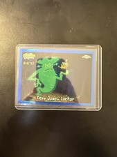 2025 Topps Chrome Spongebob Davy Jones Locker /99 Bubble Refractor #52 picture