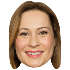 Camille Sullivan (Smile) Big Head. Larger than life mask. picture