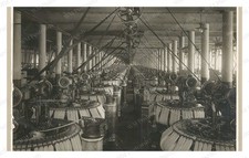 Lawrence Massachusetts 1921 Arlington Mills Combing Machines Standard Postcard picture