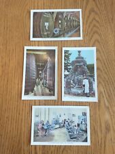 4 ASTI CALIFORNIA POSTCARDS ITALIAN SWISS COLONY WINERY UNPOSTED MID 1950's  picture