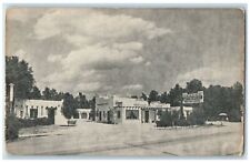 c1940s Westward Ho Exterior Roadside Lodge Scottsbluff Nebraska NE Tree Postcard picture
