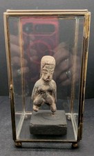 Vintage Pre-Columbian Style Terracotta Female Figurine / Tlatilco Peg Legs Case picture
