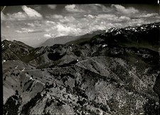 LG968 1947 Original Oversize Photo OLYMPIC MOUNTAINS HURRICANE RIDGE WASHINGTON picture