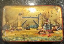 Harry Vincent Blue Bird Toffee Vintage Tin Tower Bridge London England picture