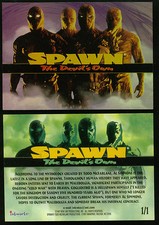 SPAWN THE MOVIE Inkworks 1997 THE DEVIL'S OWN Foil Chase Card (from Packs) #1/1 picture