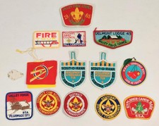 Vintage BOY SCOUT PATCHES Lot of 14 Pieces 1960-1970 ScoutORama Camporee picture