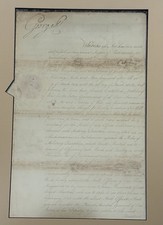 1806 Document Signed By King George picture
