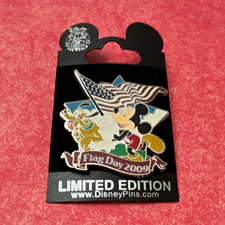 Disney Limited Edition 2009 Flag Day Mickey Mouse Pin Disney  new picture
