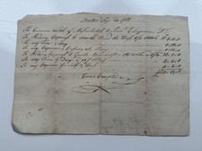 Revolutionary War Express Rider Expense picture