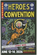 2026 Heroes Con Program SIGNED X3 ~ William Stout Charles Vess & Roy Thomas picture