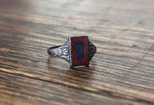 WWI Sons In Service/Sweetheart  Ring Sz 6.5 picture