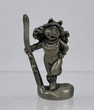 Hallmark Miss Piggy Skiing Fine Pewter Figurine Collector’s Club Jim Henson 1981 picture