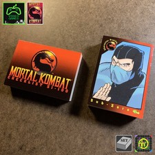 1994 Classic Mortal Kombat Series 1 - Complete Base Card Set of 100 picture