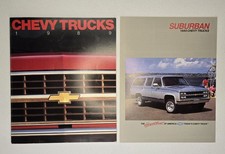 1989 Chevy Suburban Trucks 4x4 Vintage Dealer Sales Brochure Diesel Heartbeat picture
