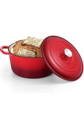 5QT Cast Iron Dutch Oven With Lid, Enameled Cast Iron Dutch Oven With Lid picture