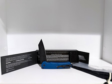 Pro-Tech Malibu Flipper 5403-BLUE Blue Aluminum DLC Magnacut Reverse Tanto picture