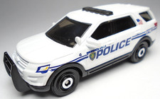 2022 MATCHBOX '16 FORD INTERCEPTOR UTILITY MONROEVILLE POLICE DIECAST 3