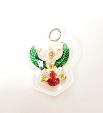 Green Phaya Krut Garuda Eagle Pendant Wing Bird Narayana Vehicle Prosperity Luck picture
