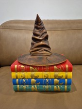 Movie Harry Potter 25th Anniversary Brown Sorting Hat Popcorn Tin Bucket NEW picture