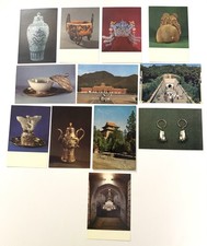 Vintage 1979 Postcards Dingling China Set Of 11 With Postcard Pouch picture