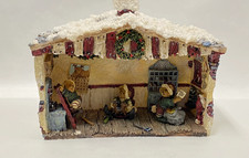 Vtg Boyds Bears #2479 Bearstone Santas Toy Factory Christmas Holiday Gift Box picture