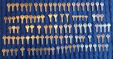 Lot 100+ - ILCO New Uncut Vintage Old Padlock Lock Blank Keys - Various Sizes picture
