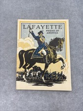 1928 La Fayette Friend Of America -  John Hancock Insurance Co. Booklet/ Nice picture