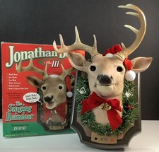 Vintage Jonathan Deer The III Singing And Talking Deer - Video picture