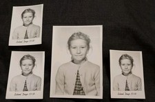 Vintage 1957/58 Cute Girl Photo Tinsley Grade School Elementary Macon, Georgia picture